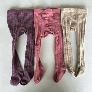 6-12mo knit tights